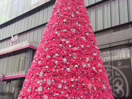 Red Christmas Tree