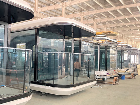 Space capsule production workshop